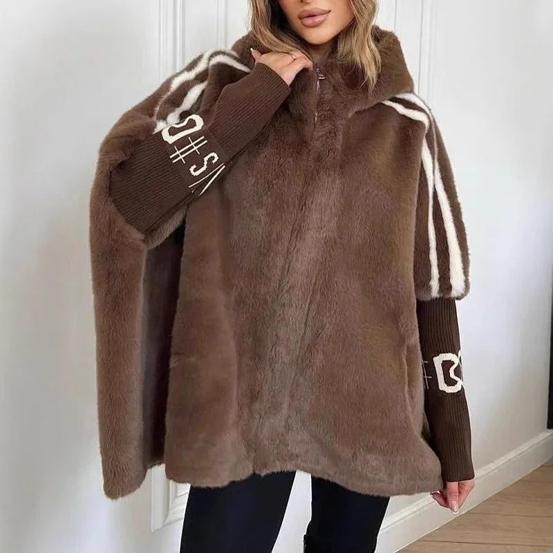 Cozy Chic Faux Fur Jacket